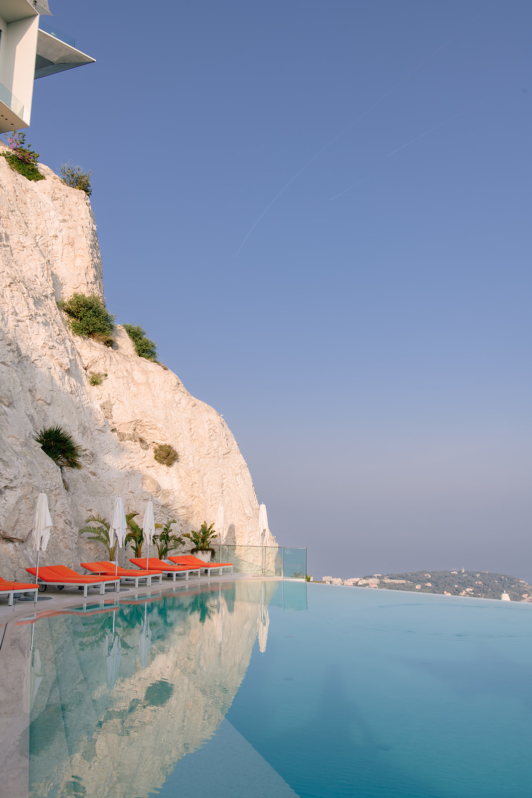 The Maybourne Riviera overlooking the Mediterranean near Monaco