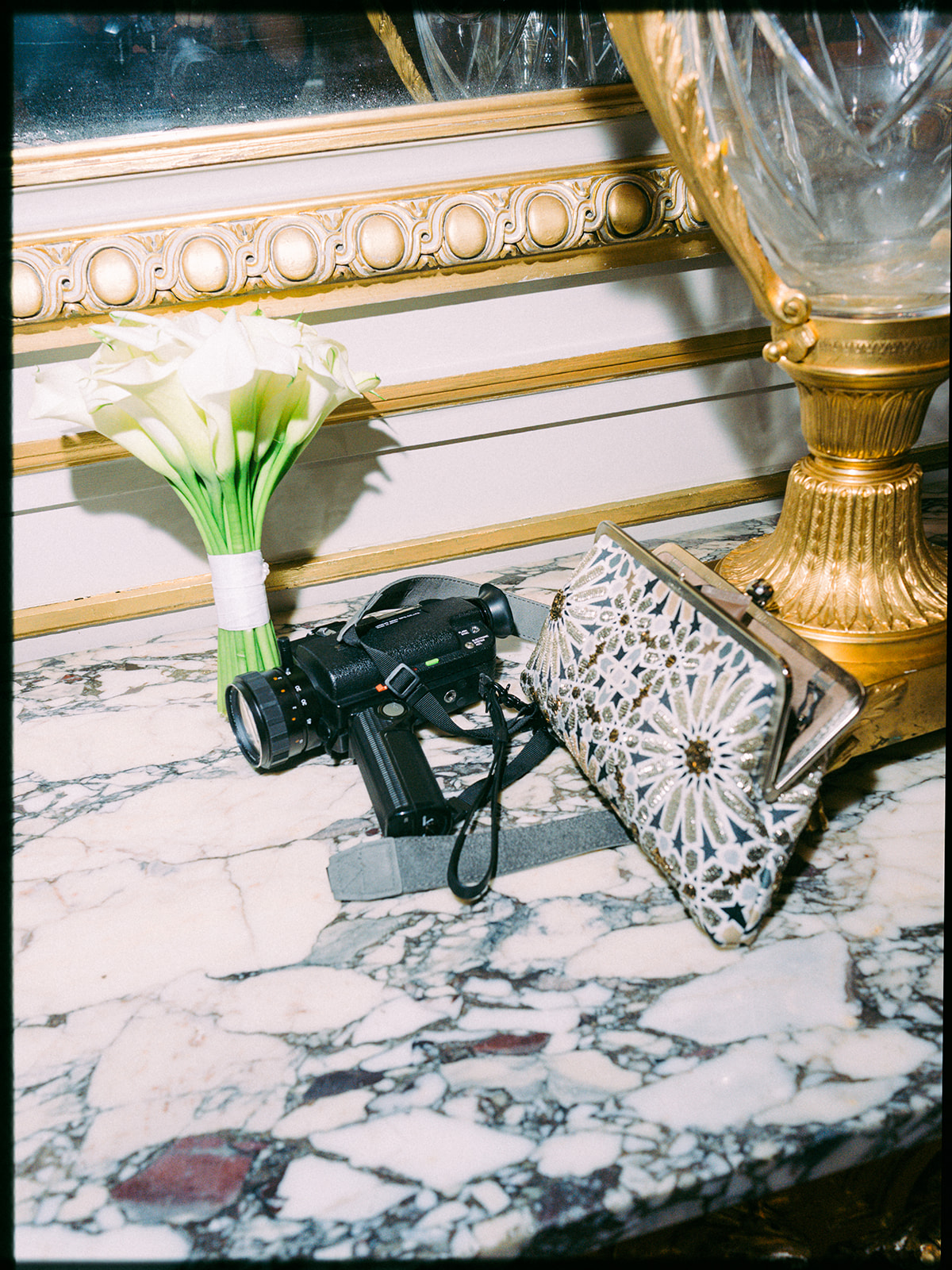 Luxury wedding details photographed in an editorial style in Paris