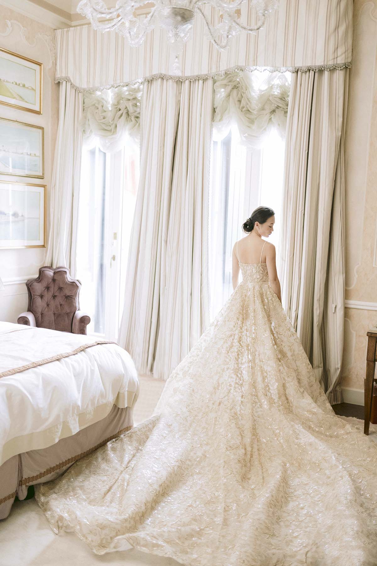 wedding preparation gritti palace in venice