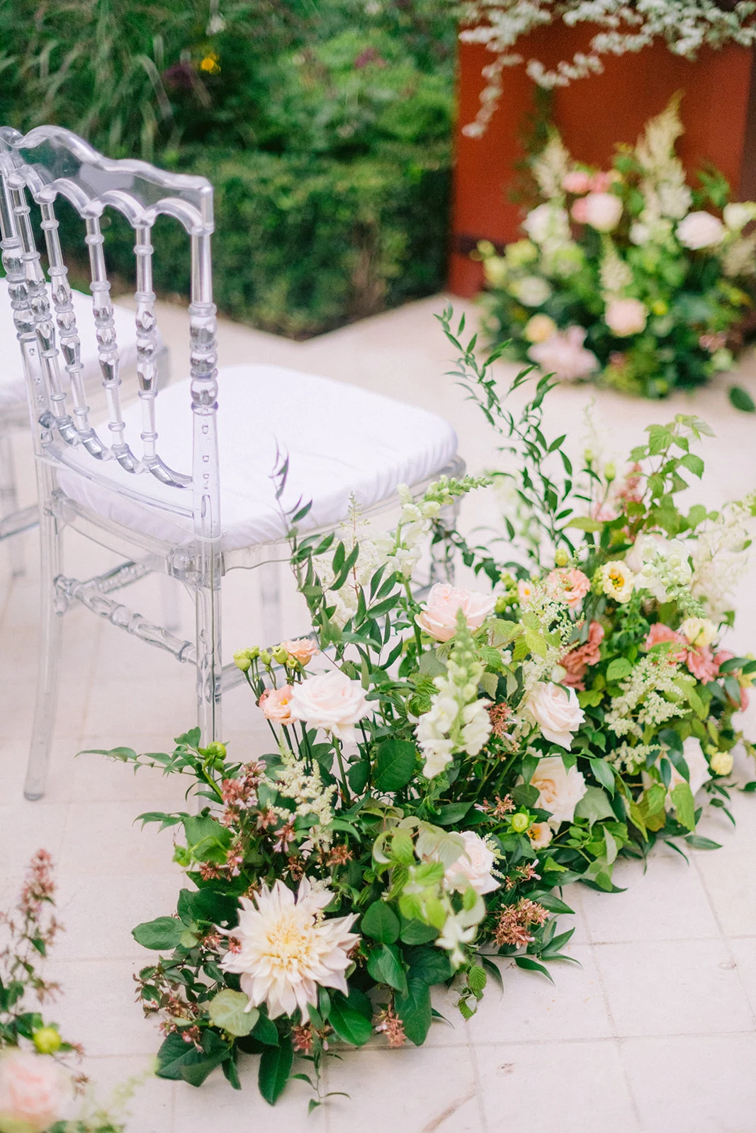 Wedding flowers and floral design at Le Bristol Paris